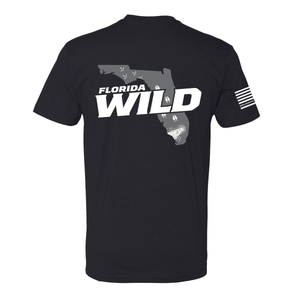 Florida Wild Signature Tee – Midnight Black